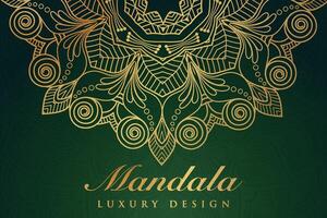 Luxurious mandala pattern background, luxury mandala invitation greeting card design, circular pattern vector design,