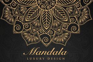 Luxurious mandala pattern background, luxury mandala invitation greeting card design, circular pattern vector design,