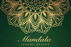 Luxurious mandala pattern background, luxury mandala invitation greeting card design, circular pattern vector design,