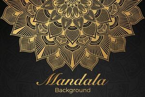 Luxurious mandala pattern background, luxury mandala invitation greeting card design, circular pattern vector design,