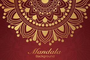 Luxurious mandala pattern background, luxury mandala invitation greeting card design, circular pattern vector design,