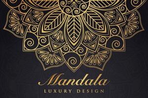 Luxurious mandala pattern background, luxury mandala invitation greeting card design, circular pattern vector design,