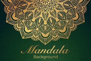 Luxurious mandala pattern background, luxury mandala invitation greeting card design, circular pattern vector design,