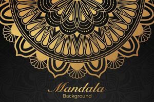 Luxurious mandala pattern background, luxury mandala invitation greeting card design, circular pattern vector design,