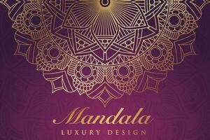 Luxurious mandala pattern background, luxury mandala invitation greeting card design, circular pattern vector design,