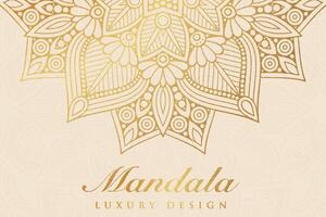 Luxurious mandala pattern background, luxury mandala invitation greeting card design, circular pattern vector design,