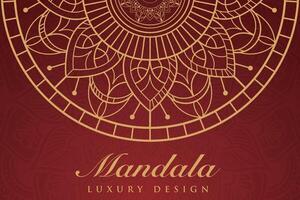 Luxurious mandala pattern background, luxury mandala invitation greeting card design, circular pattern vector design,