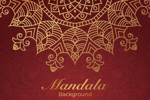 Luxurious mandala pattern background, luxury mandala invitation greeting card design, circular pattern vector design,