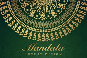 Luxurious mandala pattern background, luxury mandala invitation greeting card design, circular pattern vector design,