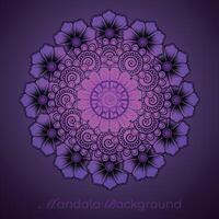 luxury mandala pattern background, circular pattern vector design