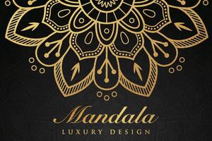 Luxurious mandala pattern background, luxury mandala invitation greeting card design, circular pattern vector design,