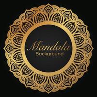 Luxurious mandala pattern background, luxury mandala invitation greeting card design, circular pattern vector design,