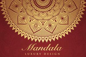 Luxurious mandala pattern background, luxury mandala invitation greeting card design, circular pattern vector design,