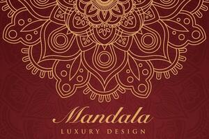 Luxurious mandala pattern background, luxury mandala invitation greeting card design, circular pattern vector design,