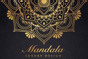 Luxurious mandala pattern background, luxury mandala invitation greeting card design, circular pattern vector design,