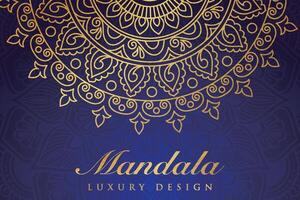 Luxurious mandala pattern background, luxury mandala invitation greeting card design, circular pattern vector design,