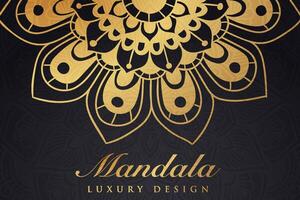 Luxurious mandala pattern background, luxury mandala invitation greeting card design, circular pattern vector design,