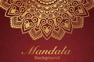 Luxurious mandala pattern background, luxury mandala invitation greeting card design, circular pattern vector design,