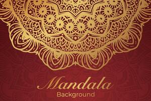 Luxurious mandala pattern background, luxury mandala invitation greeting card design, circular pattern vector design,