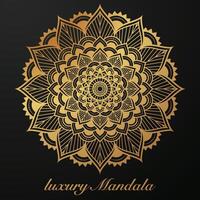 Luxurious mandala pattern background, luxury mandala invitation greeting card design, circular pattern vector design,