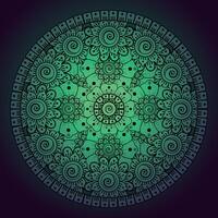 luxury mandala pattern background, circular pattern vector design