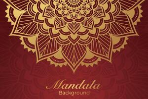 Luxurious mandala pattern background, luxury mandala invitation greeting card design, circular pattern vector design,