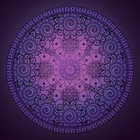 luxury mandala pattern background, circular pattern vector design