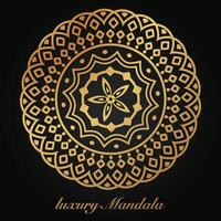 luxury mandala pattern background, circular pattern vector design