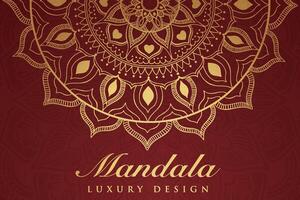 Luxurious mandala pattern background, luxury mandala invitation greeting card design, circular pattern vector design,