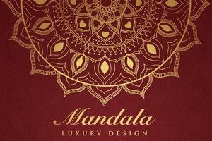 Luxurious mandala pattern background, luxury mandala invitation greeting card design, circular pattern vector design,