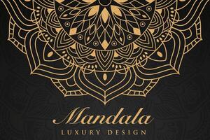 Luxurious mandala pattern background, luxury mandala invitation greeting card design, circular pattern vector design,