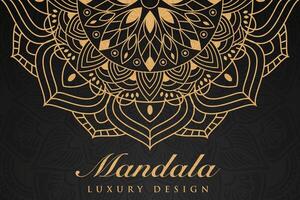 Luxurious mandala pattern background, luxury mandala invitation greeting card design, circular pattern vector design,