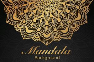 Luxurious mandala pattern background, luxury mandala invitation greeting card design, circular pattern vector design,