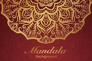 Luxurious mandala pattern background, luxury mandala invitation greeting card design, circular pattern vector design,