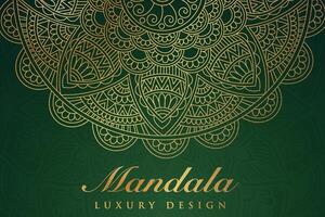 Luxurious mandala pattern background, luxury mandala invitation greeting card design, circular pattern vector design,