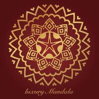 luxury mandala pattern background, circular pattern vector design