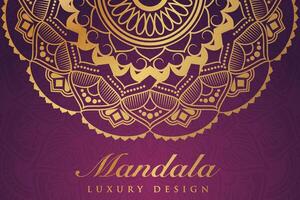 Luxurious mandala pattern background, luxury mandala invitation greeting card design, circular pattern vector design,