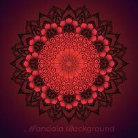 luxury mandala pattern background, circular pattern vector design