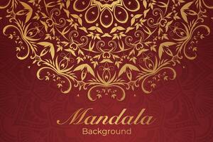 Luxurious mandala pattern background, luxury mandala invitation greeting card design, circular pattern vector design,