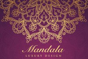 Luxurious mandala pattern background, luxury mandala invitation greeting card design, circular pattern vector design,