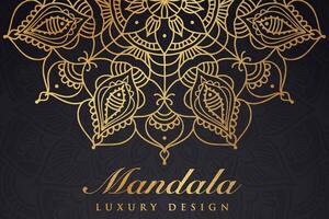 Luxurious mandala pattern background, luxury mandala invitation greeting card design, circular pattern vector design,