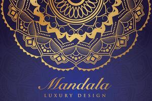 Luxurious mandala pattern background, luxury mandala invitation greeting card design, circular pattern vector design,