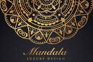 Luxurious mandala pattern background, luxury mandala invitation greeting card design, circular pattern vector design,