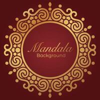 Luxurious mandala pattern background, luxury mandala invitation greeting card design, circular pattern vector design,