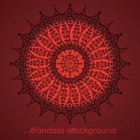 luxury mandala pattern background, circular pattern vector design