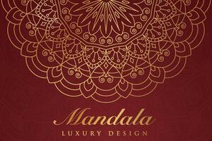 Luxurious mandala pattern background, luxury mandala invitation greeting card design, circular pattern vector design,