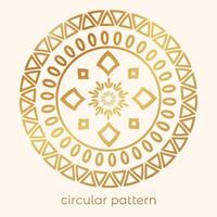 luxury mandala pattern background, circular pattern vector design