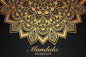 Luxurious mandala pattern background, luxury mandala invitation greeting card design, circular pattern vector design,