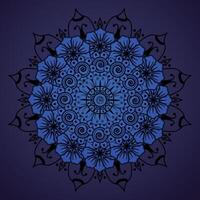 luxury mandala pattern background, circular pattern vector design