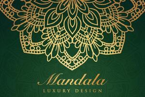 Luxurious mandala pattern background, luxury mandala invitation greeting card design, circular pattern vector design,